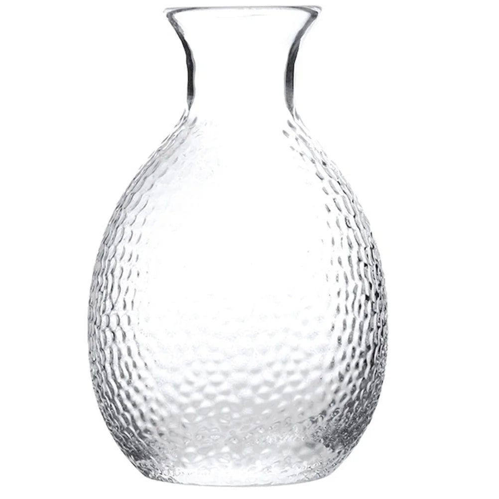 Clear Elegant Sake Decanter Japanese Style Kettle Kit Pretty Fashionable Home Brewing Barware Sake Decanter Hand Warmer Mug