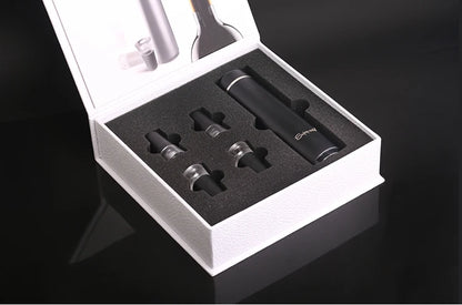 5in1 electric vacuum wine stopper wine save vacuum pump with wine bottle stopper bar accessories set