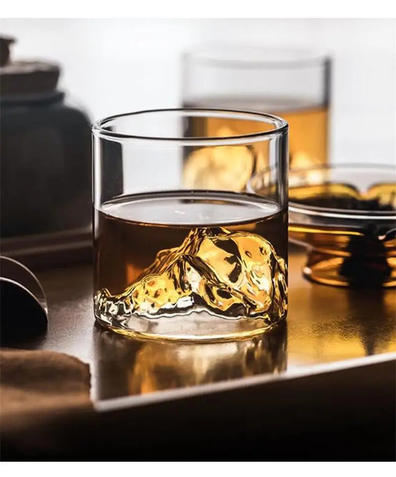 Mountain in Cup Transparent Glasses – Pack