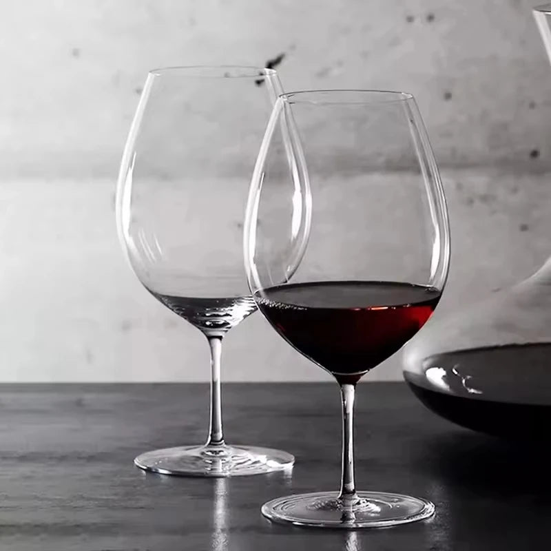 Japanese CAVA Series Short Wine Glass Handmade Extremely Thin Masterly Craft Perfect Flawless Goblet KIMURA Style