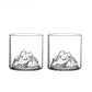 Mountain in Cup Transparent Glasses – Pack