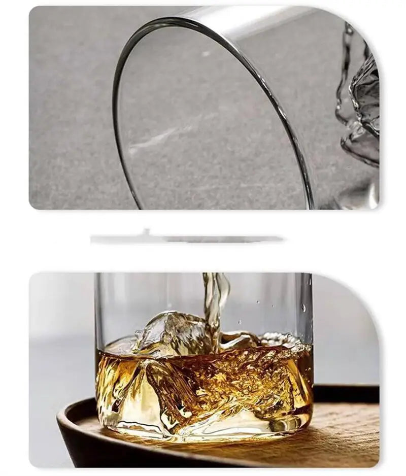 Mountain in Cup Transparent Glasses – Pack