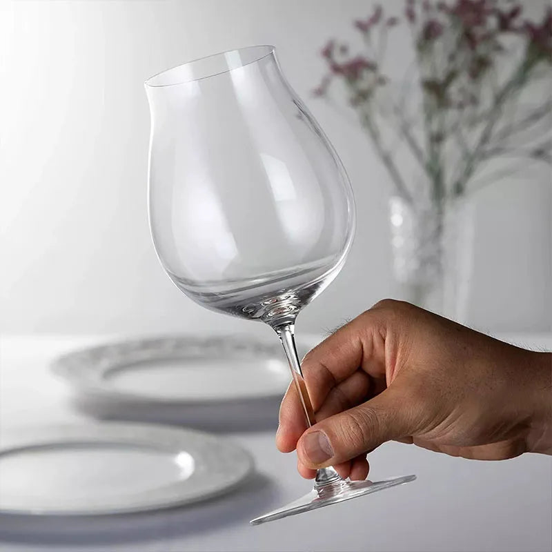 2/1Pcs 940/710ml Crystal Red Wine Glass