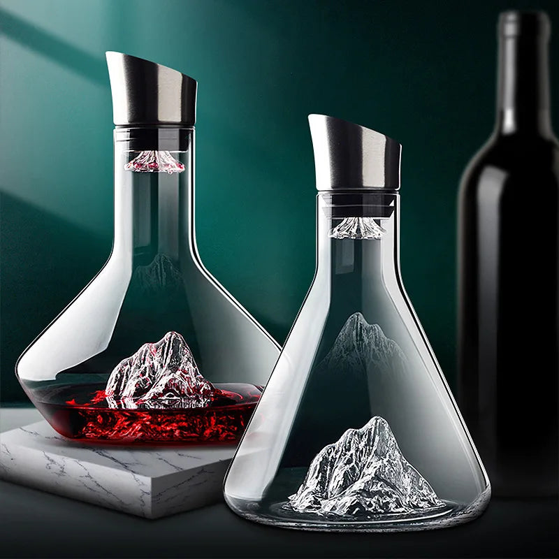 Iceberg Red Wine Decanters – European Style Luxury