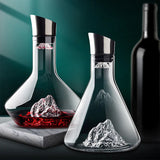 Iceberg Red Wine Decanters – European Style Luxury