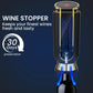 Luxurious 4-in-1 Electric Wine Aerator Decanter Dispenser & Vacuum Saver with LED Display Wine Pourer Gift for Women Wine Lover