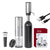 4-in-1 Lithium Rechargeable Electric Bottle Wine Opener Set, Wine Aerator Pourer,Foil cutter,Wine stopper
