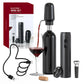 Intelligent Electric Wine Aerator 4-In-1 Wine Set Operated Automatic Corkscrew Foil Cutter And Vacuum Wine Stopper Bar Tools