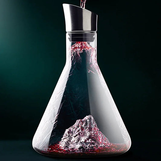 Iceberg Red Wine Decanters – European Style Luxury