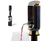 Luxurious 4-in-1 Electric Wine Aerator Decanter Dispenser & Vacuum Saver with LED Display Wine Pourer Gift for Women Wine Lover