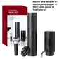 Intelligent Electric Wine Aerator 4-In-1 Wine Set Operated Automatic Corkscrew Foil Cutter And Vacuum Wine Stopper Bar Tools