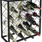 Freestanding Metal Wine Rack for 25 Bottles