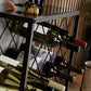 Freestanding Metal Wine Rack for 25 Bottles