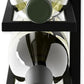 Metal Wall Mount Wine Rack for Wine Bottles, Liquor, Champagne (Holds 10 Bottles)