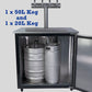 Keg King - KegMaster Solstice - 6 Keg 12volt DC Kegerator
