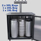 Keg King - KegMaster Solstice - 6 Keg 12volt DC Kegerator