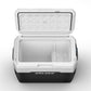 Kolner 50l Fridge Freezer Cooler 12/24/240v Camping Portable Refrigerator - Black