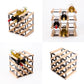 Timber Wine Rack Storage Cellar Organiser 12 Bottle