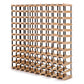 Timber Wine Rack Storage Cellar Organiser 120 Bottle