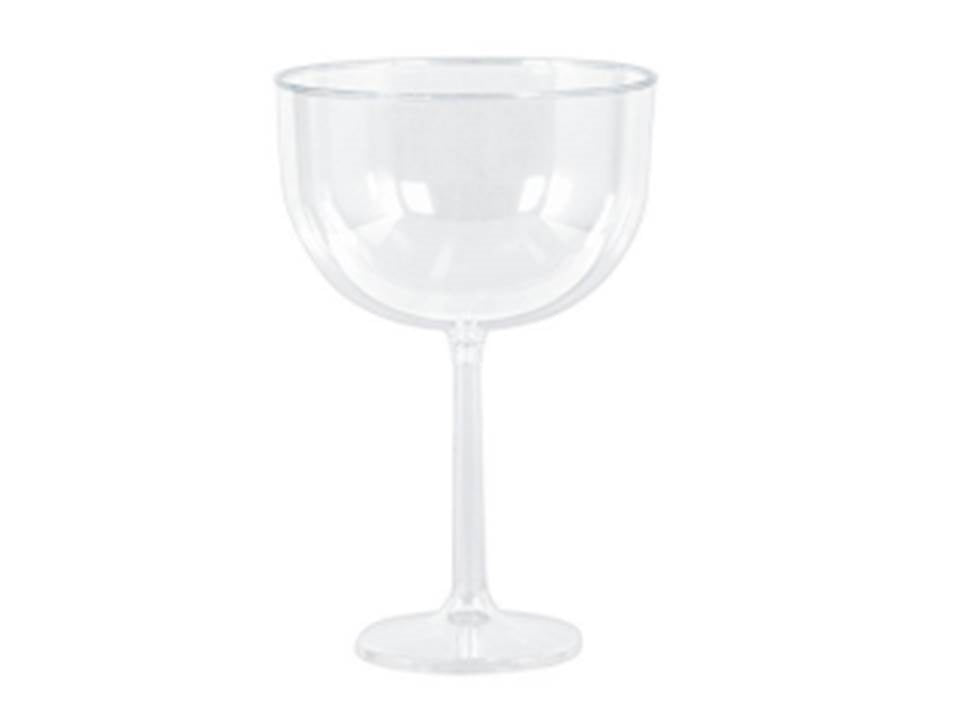bulk 24 Jumbo Wine Glass Plastic 1.38lt 16x23cm